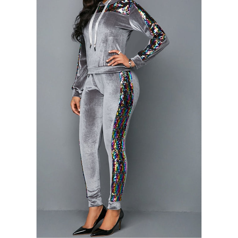 Sassy Sequin Jogget Set
