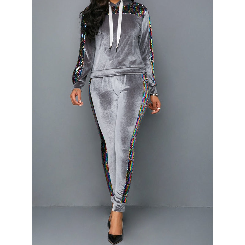Sassy Sequin Jogget Set