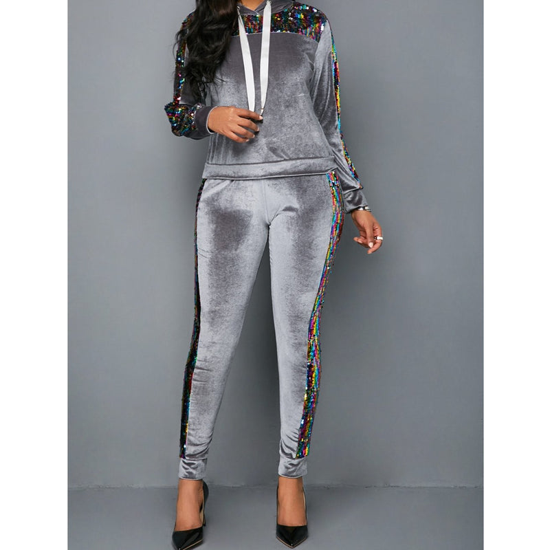 Sassy Sequin Jogget Set
