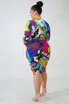 Making Headlines Bodycon Dress