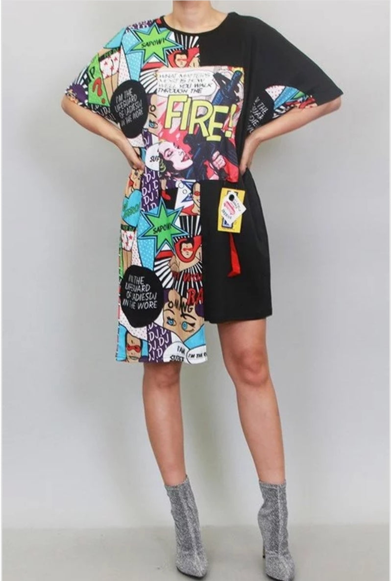 Comic-Con Shirt Dress