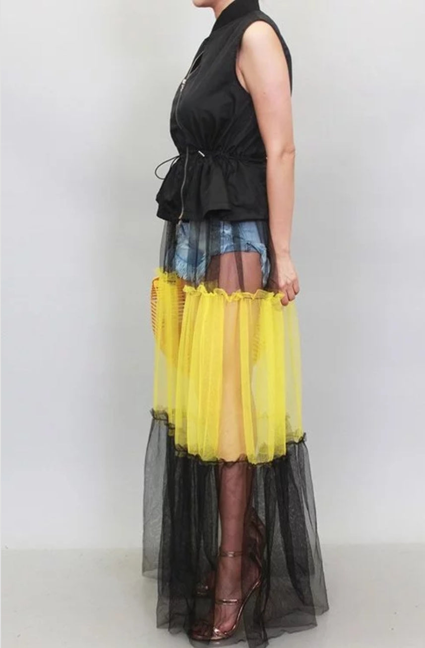 Bee-Hive Maxi Vest