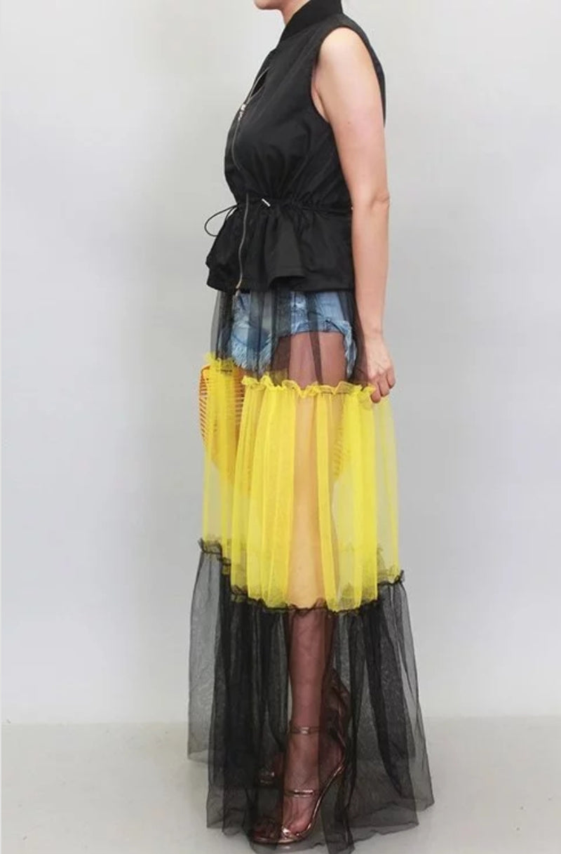 Bee-Hive Maxi Vest