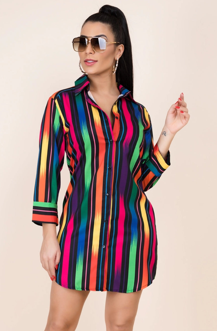 Light Up The City Shirt/Dress