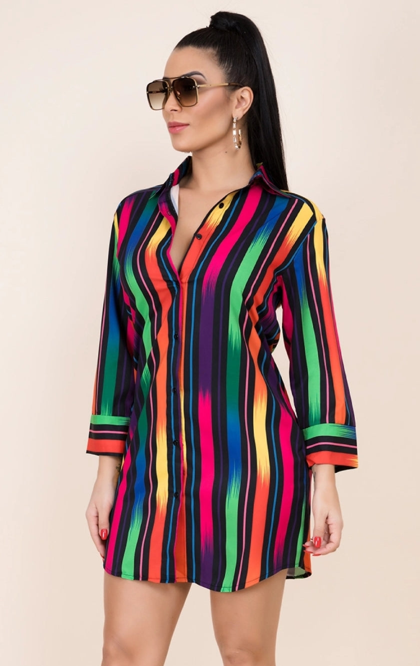 Light Up The City Shirt/Dress