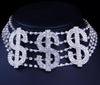 Money Talks Rhinestone Choker