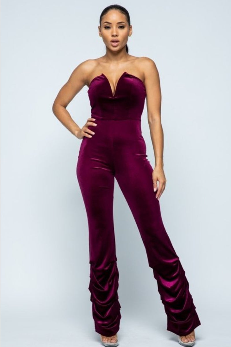 Oh So Velvet Jumpsuit