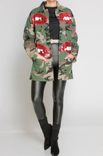 Lip Service Camo Jacket (Plus Size)
