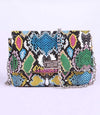 Rainbow Snake Shoulder Bag
