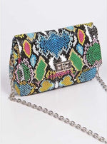 Rainbow Snake Shoulder Bag