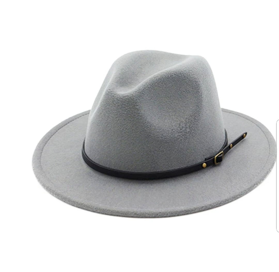 Red bottom Fedora Hat