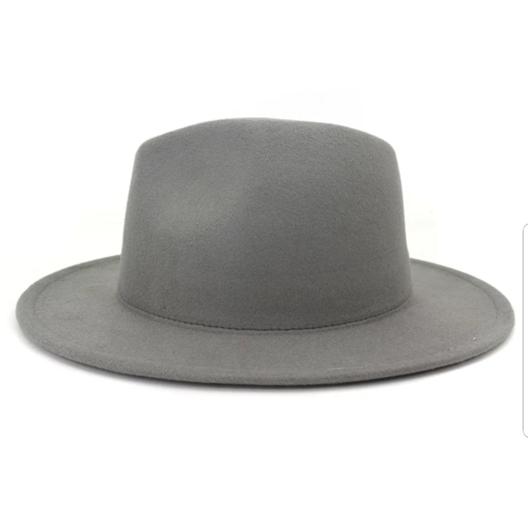 Red bottom Fedora Hat