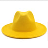 Red bottom Fedora Hat