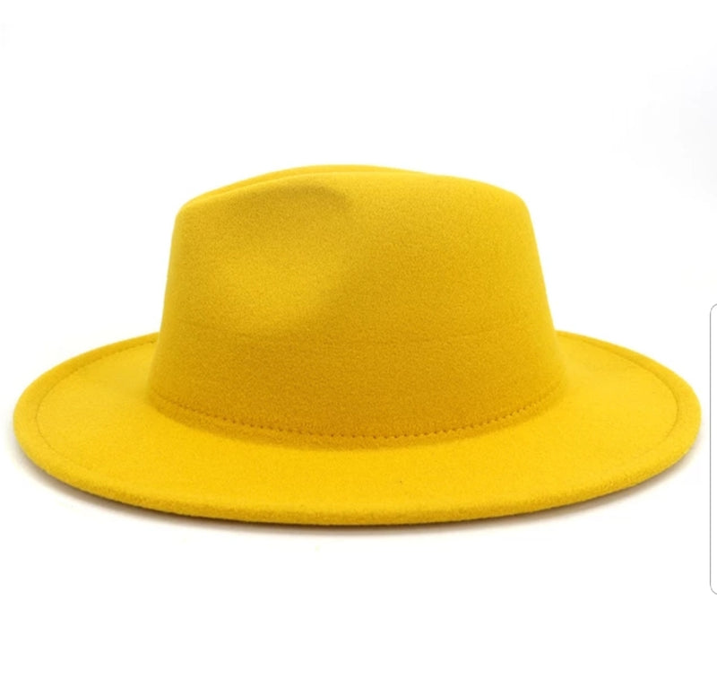 Red bottom Fedora Hat
