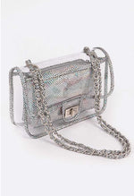 Metallic Ghost Handbag