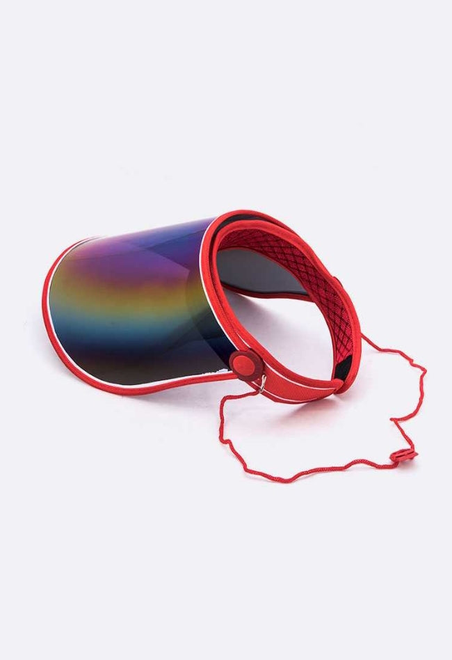 Rainbow Shield Visor