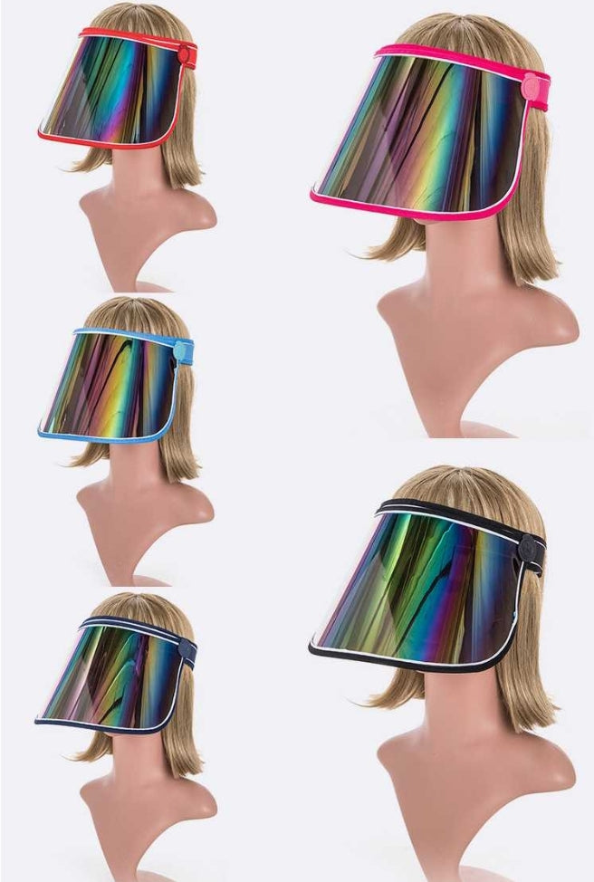Rainbow Shield Visor