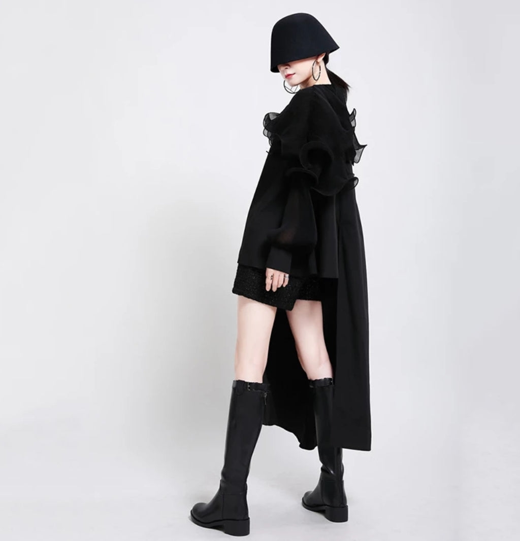 Sassy Girl Asymmetrical Blouse