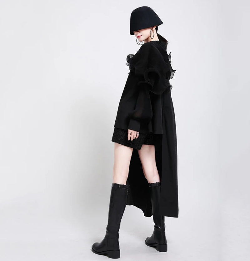 Sassy Girl Asymmetrical Blouse