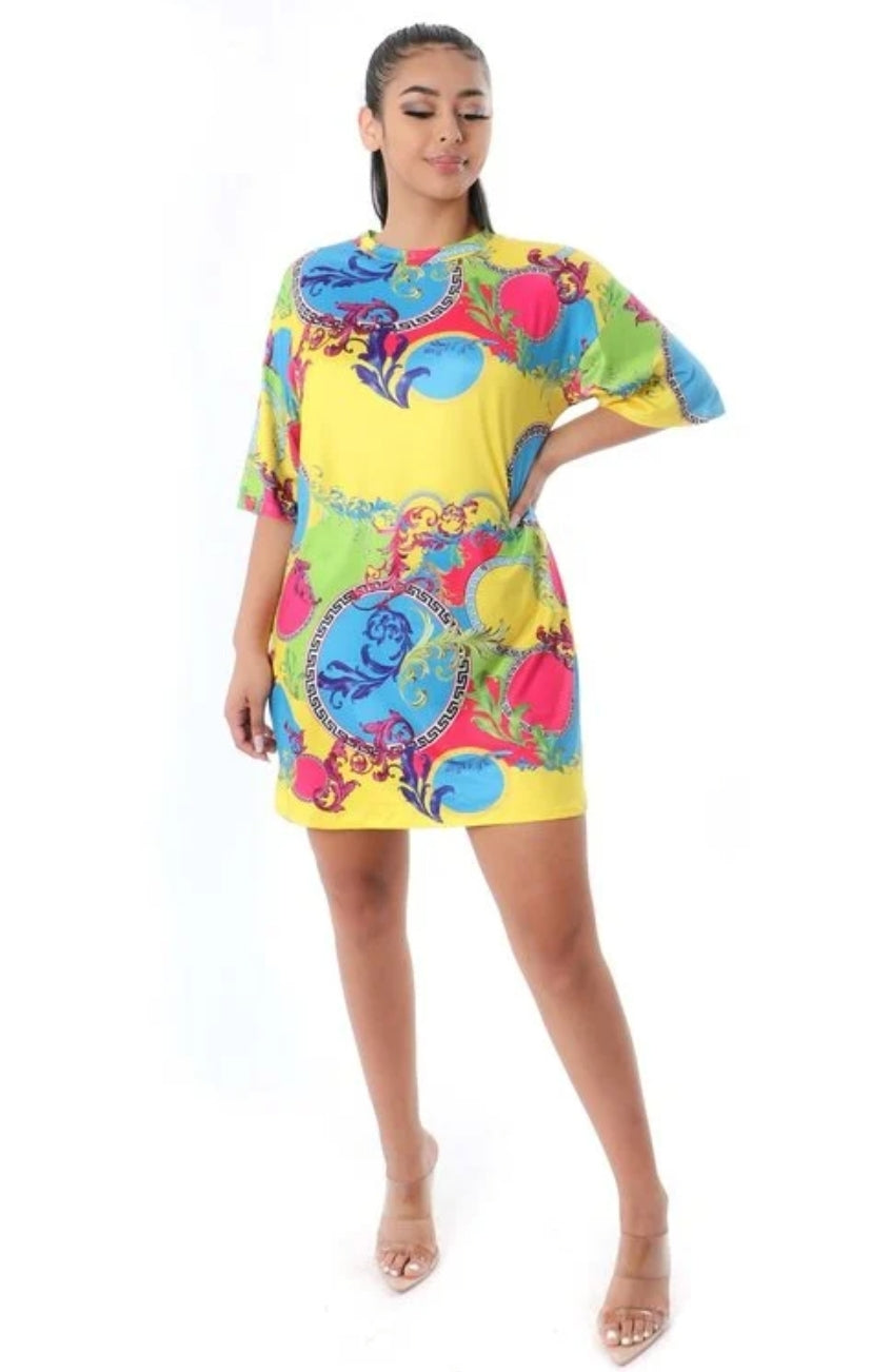 Spring Breeze Shirt Dress