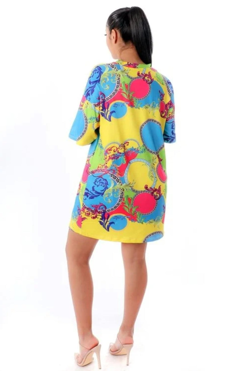 Spring Breeze Shirt Dress