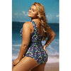 Paintball Mesh Monokini Swimsuit
