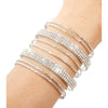 Rhinestone Cuff Bracelet II