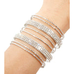 Rhinestone Cuff Bracelet II