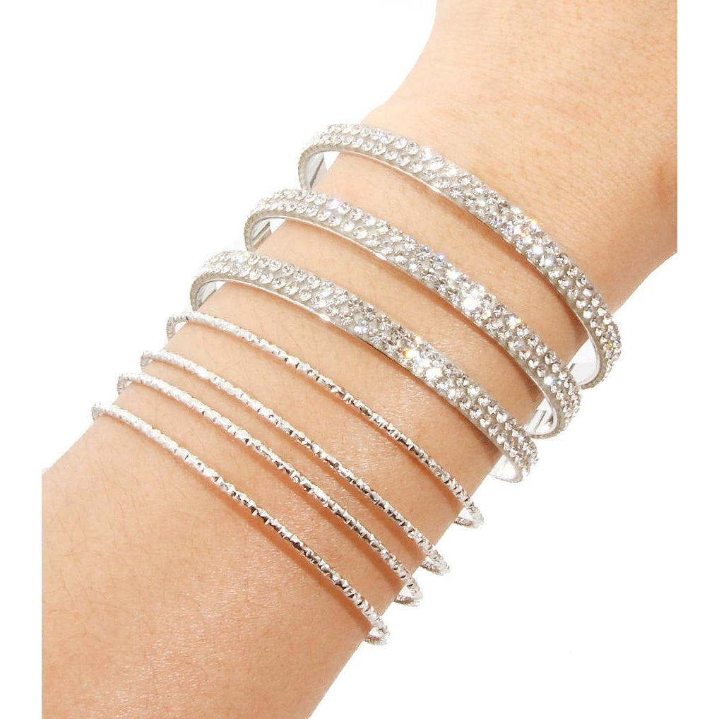 Rhinestone Cuff Bracelet