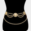 All the coins chain belt