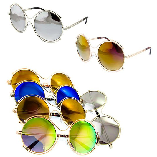 High Fashion Mirrored Sunglasses