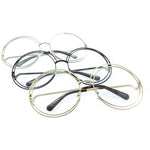 Clear Spiral Double Rimmed Sunglasses