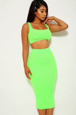 Just Flaunt It Neon 2pc Set