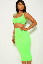 Just Flaunt It Neon 2pc Set