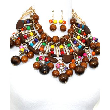 Nubian Goddess Necklace Set