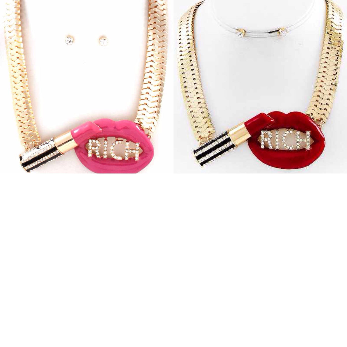 Rich Necklace & Earring Set