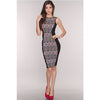 Curvy Cut Out Bodycon Dress