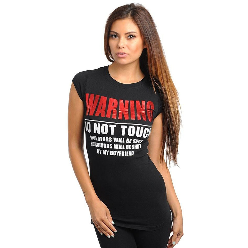 Warning Do Not Touch TShirt