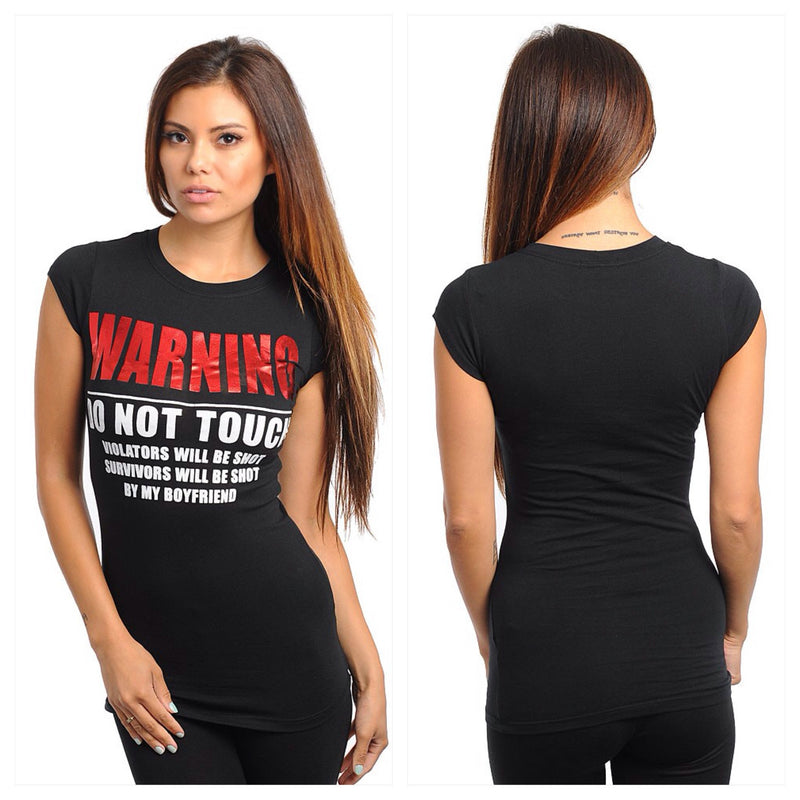 Warning Do Not Touch TShirt
