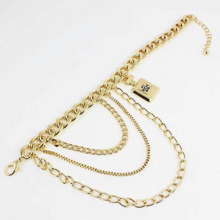 Shoe Chain w/Perfume Charm