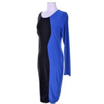 Color Block Bodycon Dress (Plus Size)
