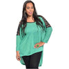 Cut Me Out  Hi-Low Blouse