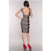 Curvy Cut Out Bodycon Dress