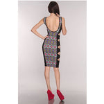 Curvy Cut Out Bodycon Dress