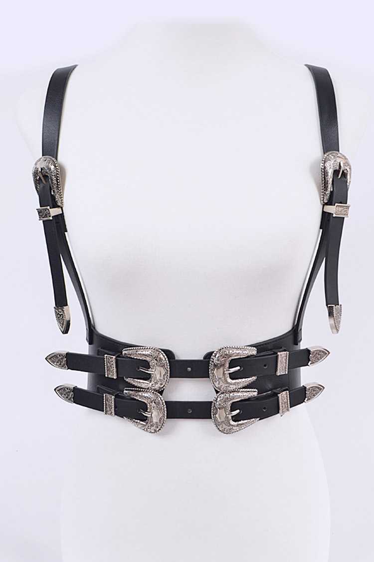 Western Suspender Corset Belt